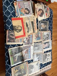 Large Lot Of Assorted Vintage Newspapers
