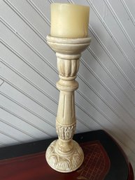 17' Decorative Candle Holder W/ Candle