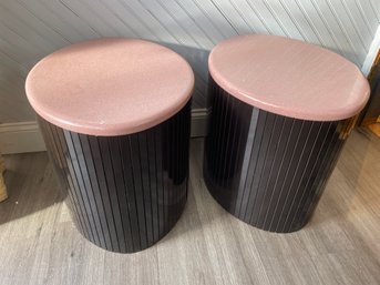 Pair Of Retro End Tables