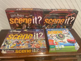 Scene It Board Games - 4 Total