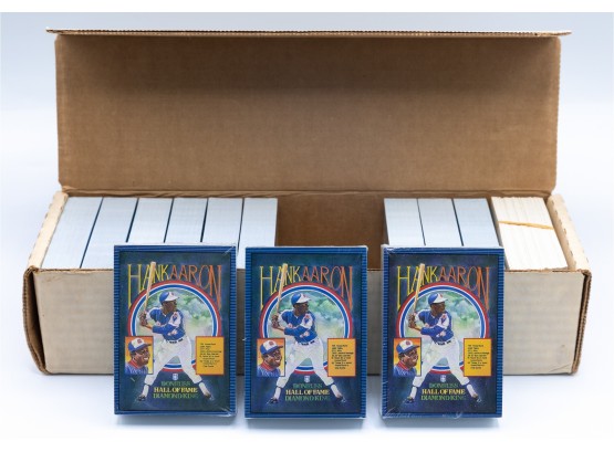 Box Of Hank Arron - Hall Of Fame - Diamond King Cards - Unopened.