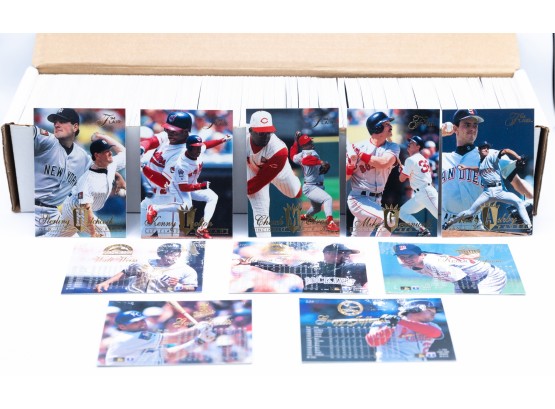 Box Of 94 Flair Baseball Cards
