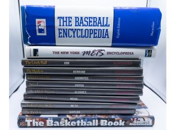 Lot Of Baseball Books - Redefinition Baseball Series - The Baseball Encyclopedia - Mets Encyclopedia
