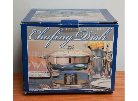 Stainless Steel Chafing Dish - 4 Quart - New