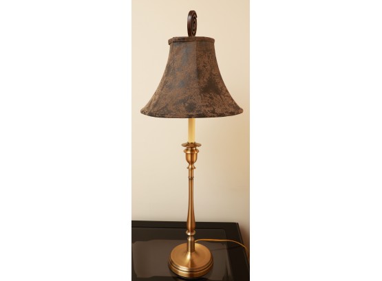 Vintage Brass Table Lamp - Tested