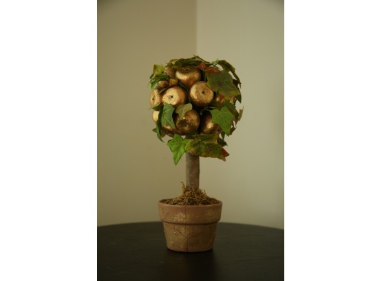 Decorative Apple Tree With Ceramic Base