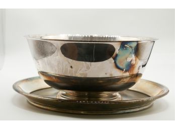 Paul Revere 'Sons Of Liberty Bowl' With Tray