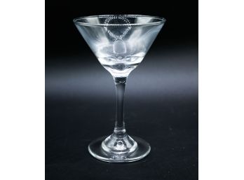 Lot Of 6 Stunning Martini Glasses - Like New