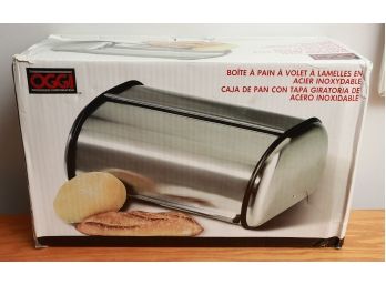 OGGI Corporation - Stainless Steel Roll Top Bread Box