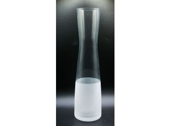 Tall Modern Glass Decorative Vase