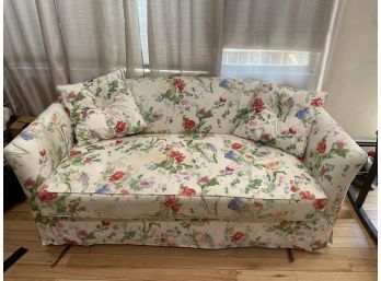 Floral Pull Out Sofa