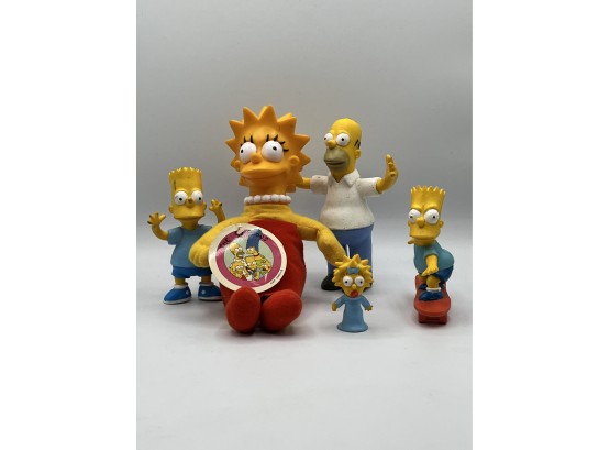 1990s 20th Century Fox 'The Simpsons' Collectables  (Lot Of 5)