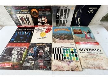 Vinyl Records Collection (Lot Of 12)