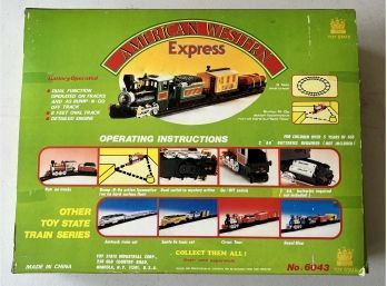 LIFE-LIKE BRANCH LINE COMPLETE & READY HO SCAL. ELEC. TRAIN Set & Amer. Western Expr. 88' Train Set (Lot Of 2)