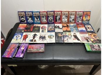 VHS Collection Of Action/Adventure Movies, Comedies, Romantic Comedies, & The Rascals TV Series (incomplete)