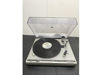 Technics SL-B5 Turntable Record Player W. Changing Operation - Frequency Generator Servo Matic W/ Vinyl Record