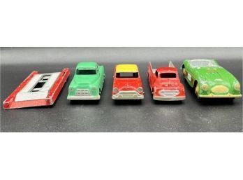 Tootsie Toy Cast Metal Toy Cars (Lot Of 5)