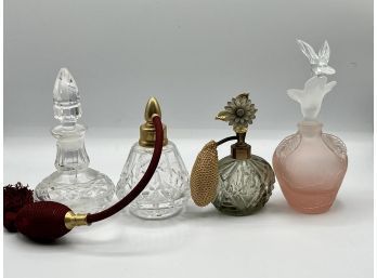 Perfume Bottles (lot Of 4)