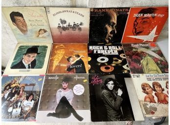 Vinyl Record Collection (lot Of 12)