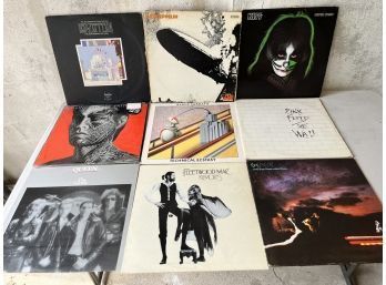 Vinyl Record Collection (lot Of 9)