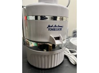 Tristar Product Inc. - Jack LaLannes Power Juicer, Model: CL-003 AP, 120V~ 60Hz 2.5A