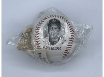 1996 Burger King New York Yankees Bernie Williams Commemorative Baseball