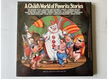 A Childs World Of Favorite Stories (SPECIAL EDITION 4 RECORD SET)