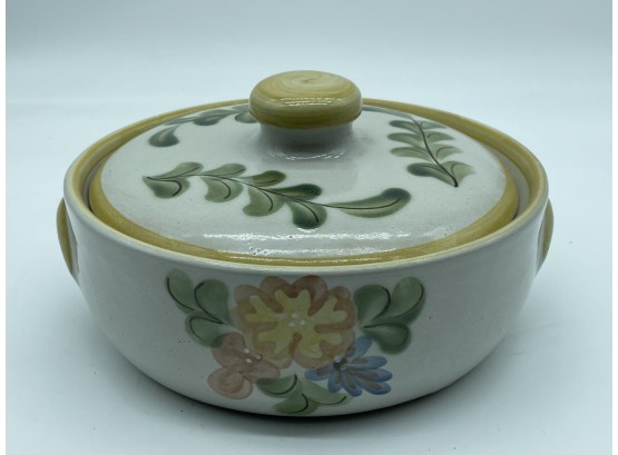 Louisville Stoneware Covered Casserole Dish, Made In Kentucky