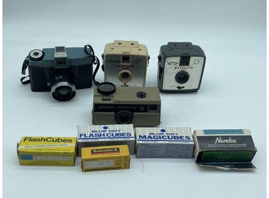 Lot Of Assorted Vintage Cameras