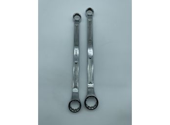 Large SNAP-ON Double Ratcheting Wrench -  USA - Lot Of 2