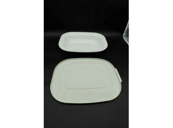 Corningware - Casual Elegance Cookware That Serves - Rubber Top Included