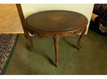 Late 20th Century Cherry Wood Accent Table