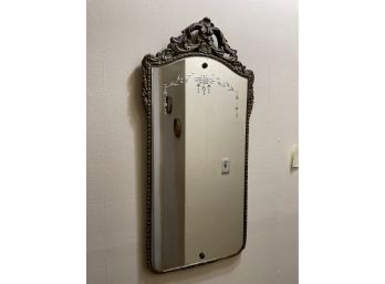 Vintage Boudoir Mirror - Wood
