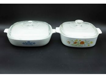 Corning Ware - Made In USA -  Lot Of 2 -