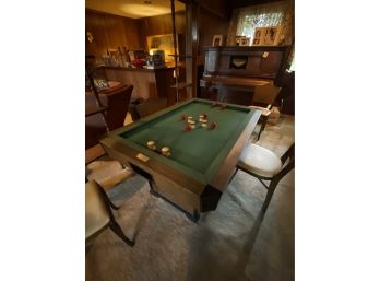 Celebrity Bumper Ball Table,  Vintage Bumper Ball Table - Balls And Pools Cues Not Included