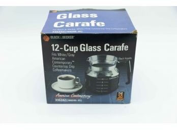 Black & Decker 12 Cup Glass Carafe
