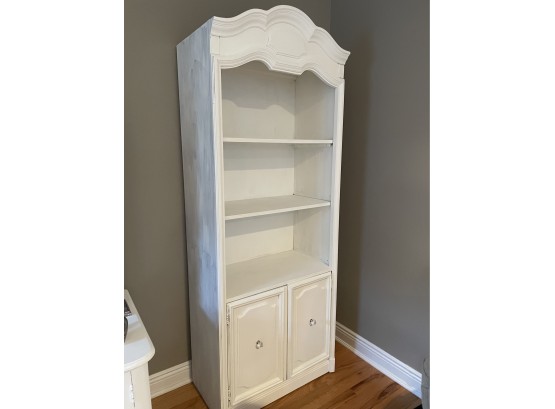 Bookcases With Two Lower Doors - White - Lot Of 2