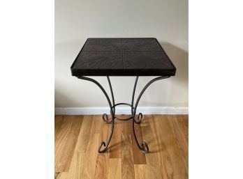 Metal Mosaic Side Table/plant Stand