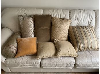 Decorative Pillows, Large Lot Of Decorative Pillows, 8 Pillows