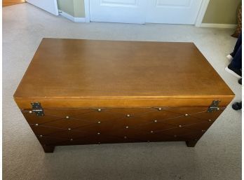 Holly & Martin Caldwell Trunk Cocktail Table In Espresso