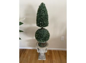 Artificial Topiary, Home Decor, Plaster Garden Urn Base