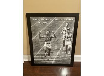 Billy Mills, Every Passion Has Its Destiny Poster