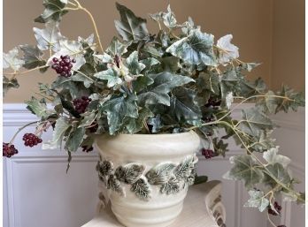 Faux Decorative Plant In Pot, Home Decor
