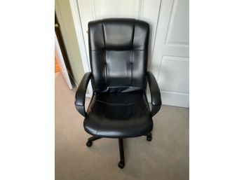 Black Computer Chair On Wheels