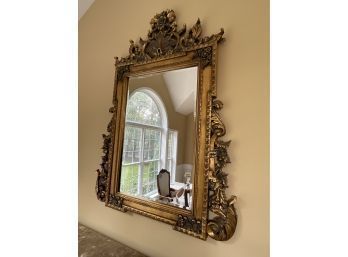 19th Century Louis XV Style Gilt Mirror