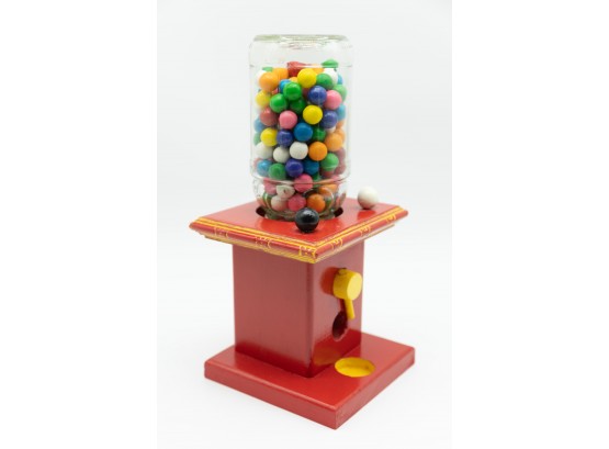Hand-made Wooden Candy Dispenser - M&M Peanut Skittles Snack - Wood Candy Dispenser -