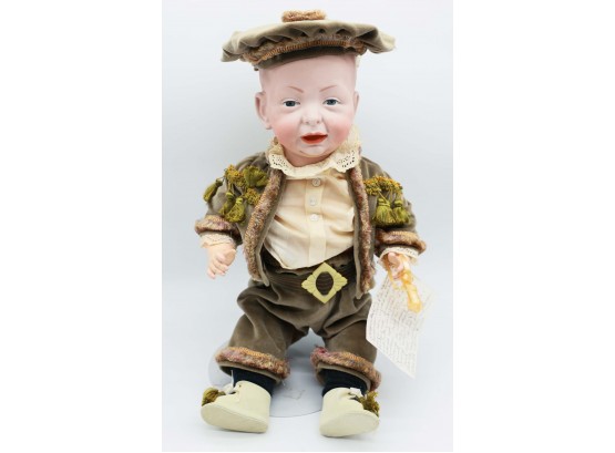 20' Character Baby, Kammer And Reinhardt, Mold 100, Solid Bisque Dome, Circa 1909 - Rare