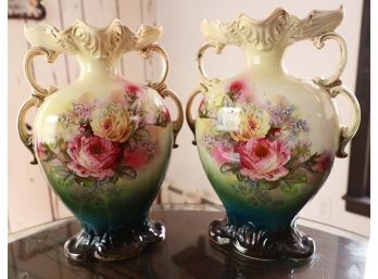 Vintage Renaissance Vases - Made In Englad
