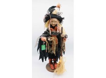 RAZ Witch Doll, Halloween Collectible - 25' Tall