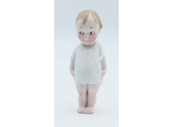 All Bisque Doll - Antique